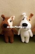 My little Dogs Reksio Keychain
