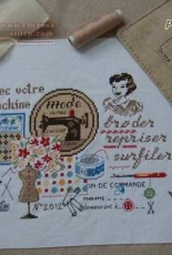 Sewing equipment from magazine