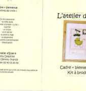 Latelier dEole - Cadre Bienvenue