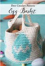 Whistle & Ivey - Bethany Dearden - Crochet Easter Basket - Free
