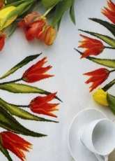 Tulip tablecloth