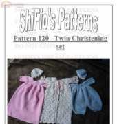 ShiFios Dream Patterns - Pattern 120  - Twins Christening Set