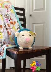 Snuggleme Stitches - Samantha Schreyer - Ariel the Hedgehog pillow