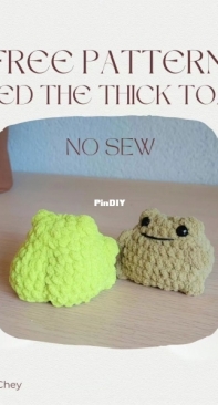 Crochet Cro Chey - Cheyenne - Ted The Thick Toad - Free