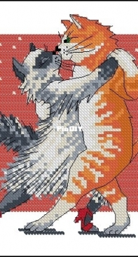 sve16961 - Cats Tango by Svetlana Lesnikh / Лесных - Free