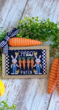 Stitching With the Housewives - Tiered Tray Tidbits - Carrot Patch