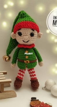 Fonalkaland by Anikó - Sándor-Járomi Anikó - Christmas Elf - Hungarian - Free