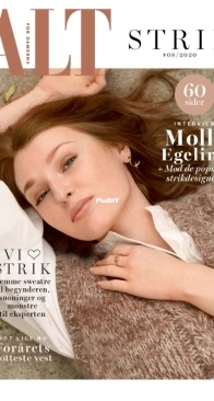Alt For Damerne - Strik - Issue 08 – 2020 - Danish