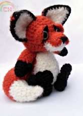 Patchwork Moose - Kate E Hancock - Zander Red Fox and Lostris Arctic Fox