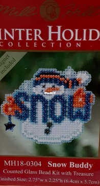 Mill Hill - Winter Holiday - MH18-0304 - Snow Buddy