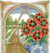 Summer Scene by Susan Bates from The World of Cross Stitching TWOCS 152