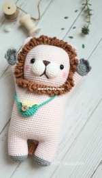 Anjs2004 - Knitting by anns - Js An - Hurrah animal Lion