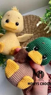 Monys Crochet - Monika Fialová - Duckling
