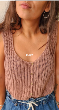 Colores Santos Crochet - Gisela Elizabeth Cejas - Universal Top - Musculosa Universal - Spanish