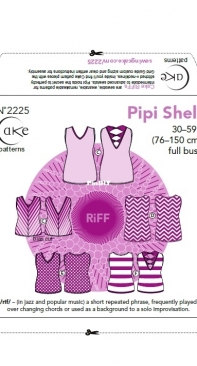 Cake Patterns - Pipi Shell - Nr 2225