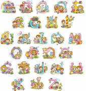 ABC The Story of Alphabet from Stitch Corea PCS