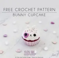 Yarn Ami - Mi Pham - Bunny Cupcake - Free