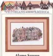 Debbie Patrick Victorian Houses CS-026 Alamo Square