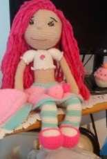 tiny Minii - strawberry girl costume doll