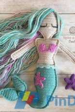Spin a Yarn Crochet - Jillian Hewitt  - Ragdoll Mermaid - Free