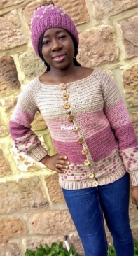 Fosbas Designs - Susanna Biaye - Real Bobble Cardigan