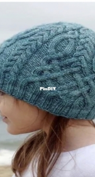 Ice Storm Hat Anna Rauf  - English