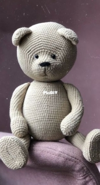 Sveta Crochet Pattern - Sveta Lutik toys - Svetlana Lutik - Teddy Bear - Мишка Тедди - Russian