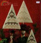 Cross N Patch CNP 143 Christmas Tree Lane by Emie Bishop - Hardanger