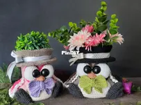 Wunderlichs Kreativchaos - Janine Wunderlich - The Owl Glass - Het Uilenglas - Dutch
