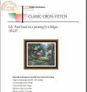 Classic Cross Stitch SC227 - Lily Pond