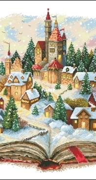 Magical Town by Anastasia Yermakova