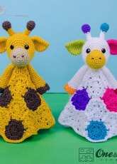 One and Two Company -Carolina Guzman- Geri the Giraffe Security Blanket- English