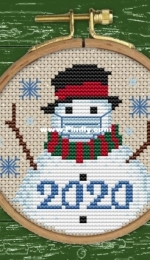 Beverly Street - Christmas 2020 Snowman