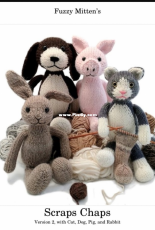 Fuzzy Mittens Scraps Chaps by Barbara Prime