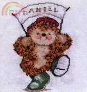 DMC  K942  Country Companions  Birthday Banner
