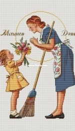 Mothers day by Ksenia Adonyeva / Ксения Адоньева