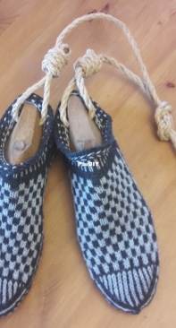 Mens Gray Slippers