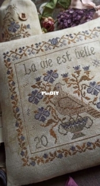 Stitches Through The Years - La Vie est Belle by Lena Lenskaya - XSD