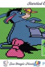 Two Magic Pixels - Startled Eeyore