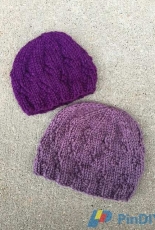 Double Triangles Baby Hat by Robyn Devine -Free