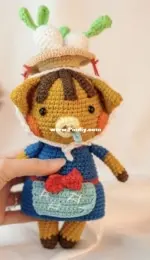 Meow amigurumi - Anh Le - Jaine - Daisy Mae Animal Crossing - Free