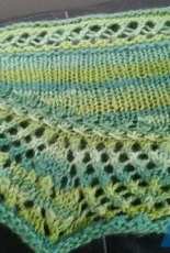 Greenfields Shawl by Sue Kay Knits-Free
