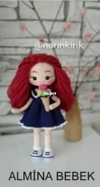 Narinkirik - A Narin Kirik - Almina Doll - Almina Bebek - Turkish