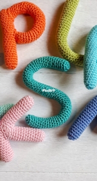 CrochetonaTree - Birds and Crickets - Silke Merckx - Alphabet Letters