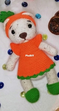 yulia_dremluga - Yulia Dremluga - Юлия Дремлюга - Bear Pumpkin - Мишка Тыковка - Russian - Free