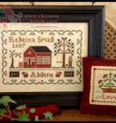 Little House Needleworks LHN DD-06 Dear Diary Rebecca Small 1887