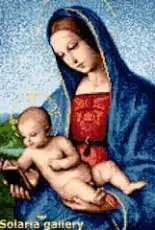 Solaria Gallery - The Conestabile Madonna - small model