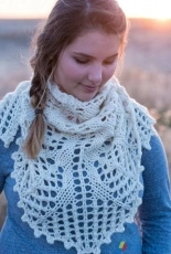 Wild Prairie Shawl by Kalurah Hudson