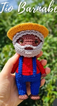 Amigurumi Mission - Vanessa N Rosa - Tio Barnabé - Portuguese