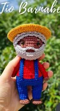 Amigurumi Mission - Vanessa N Rosa - Tio Barnabé - Portuguese